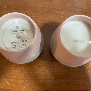 Hearth & hand candle- citrus grove